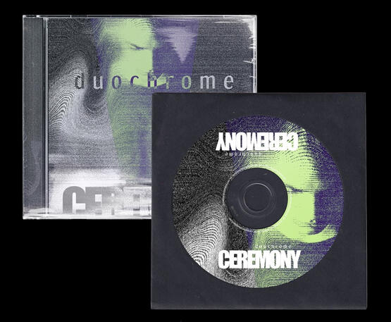 Duochrome by Ceremony - Concept Album Cover Design (Not a real band)